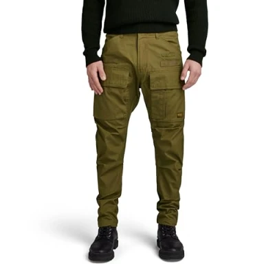 Afbeelding van G STAR RAW 3D Regular Tapered Cargo, groen (Dark Olive D23636 d384 c744), 26W x 32L