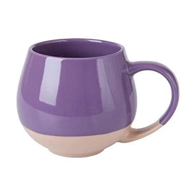 Afbeelding van Maxwell Williams KL0260 Eclipse Drinkbeker van Premium Keramiek, Paars, 450 ml
