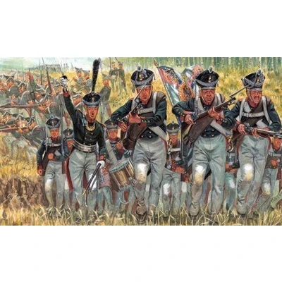 Afbeelding van Italeri Napoleonic W. Russian Infantry 1:72 (Ita6073s) modelbouwsets, hobbybouwspeelgoed voor kinderen, modelverf en accessoires