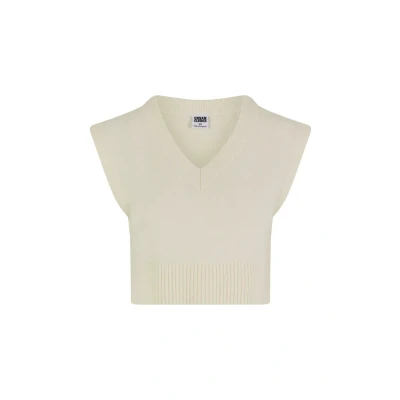 Afbeelding van Urban Classics SOFT Tshirt basic, Dames, Maat: Large, Whitesand