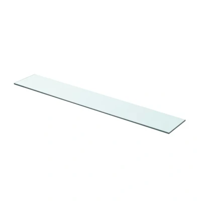 Afbeelding van Wandschap transparant 80x12 cm glas