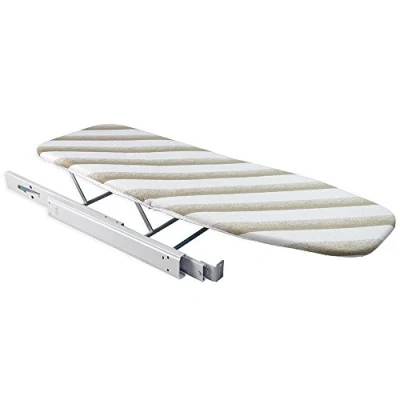 Afbeelding van Emuca Strijkplank uittrekbaar, 945 mm, Staal, Wit