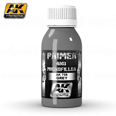 Afbeelding van AK interactive Grey Primer and Microfiller 100ml AK758