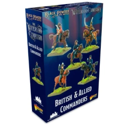 Afbeelding van Warlord Games, Black Powder Epic Battles: Napoleontische Britse en geallieerde commandanten