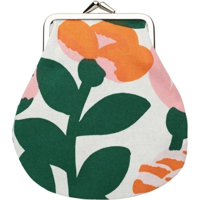 Afbeelding van Marimekko Pieni Kukkaro Green portemonnee groen