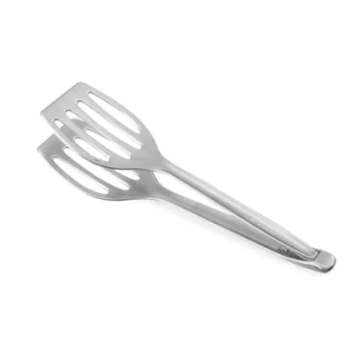 Afbeelding van HENDI Multifunctionele serveertang, demonteerbaar tot spatel, met klemsluiting, keukentang, voedseltang, grilltang, kooktang, saladetang, (L)270mm, aluminium