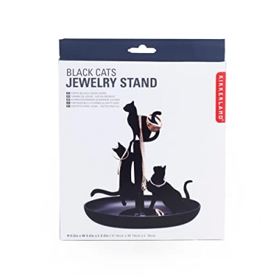 Afbeelding van Black Cats Jewelry Stand van Kikkerland