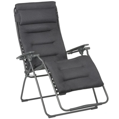 Afbeelding van Lafuma Futura XL Be Comfort Relaxstoel Dark Grey Grijs Relaxstoelen