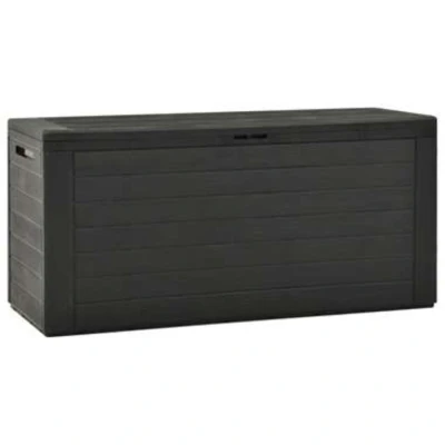Afbeelding van VIDAXL Tuinbox 116x44x55 cm antraciet