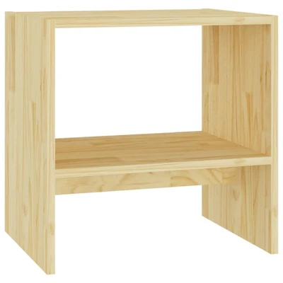Afbeelding van vidaXL Nachtkastje 40x30,5x40 cm massief grenenhout