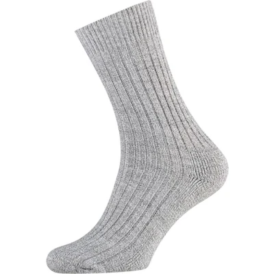 Afbeelding van 6 Pack Noorse Wollen Sokken Angro Norwegian Apollo Grijs Unisex Maat 39 42