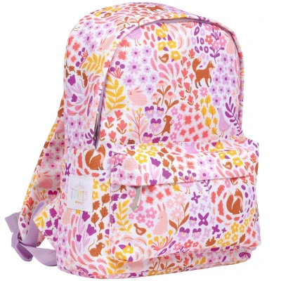 Afbeelding van A little lovely company kleuterrugzak bloementuin 30 cm