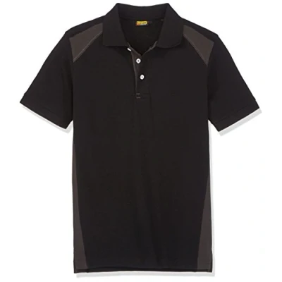 Afbeelding van Blaklader Poloshirt piqué 3324 1050 Zwart/Donkergrijs XS