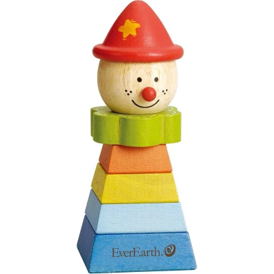 Afbeelding van Everearth Stapelclown 6x6x11 Cm Vierkant