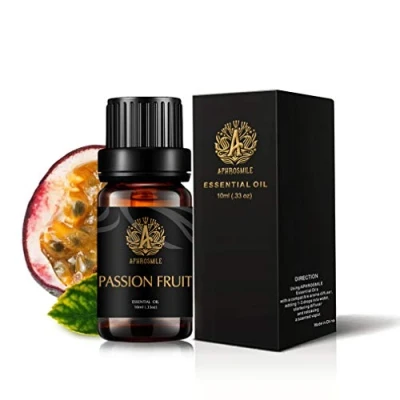 Afbeelding van passievrucht etherische olie voor diffuser, therapeutische kwaliteit geurende olie, 100% pure aromatherapie Passievruchtgeur massage, luchtbevochtiger 0.33oz 10ml