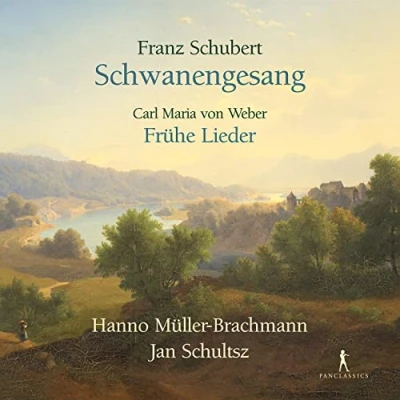 Afbeelding van Hanno Müller Brachmann &amp; Jan Schultsz Schubert : Schwanengesang Weber Frühe Lieder (CD)
