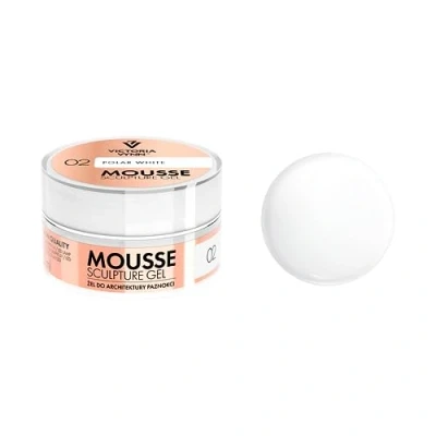 Afbeelding van Victoria Vynn Thixotrope MOUSSE SCULPTURE GEL 15ml Nagels Building Extension (02 Polar White)
