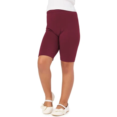 Afbeelding van Merry Style MS MS10 132 LE Meisjes Leggings Sport Vrijetijdsbroek Kort Viscose Sporbroek Yogabroek Wijn 152
