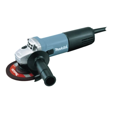 Afbeelding van Makita 9558HNRGK 230 V Haakse slijper 125 mm in koffer, met vastzetschakelaar