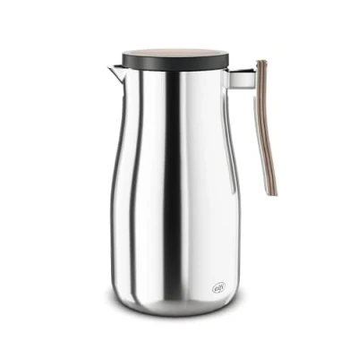 Afbeelding van alfi Studio Allure thermoskan van dubbelwandig roestvrij staal, 1,0 l, gepolijst houdt 12 uur warm, 24 koud, draaisluiting, grote opening, BPA vrij