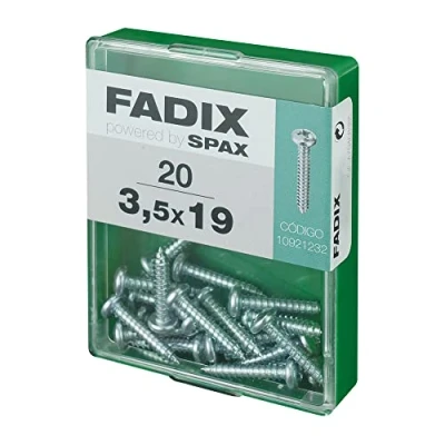 Afbeelding van Schroef FADIX Ronde kop (3,5 x 19 mm)