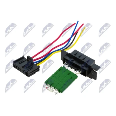 Afbeelding van NTY ERD FT 006 Weerstand, interieurventilatie Met kabel OPEL: Corsa D Hatchback, FIAT: Grande Punto ALFA ROMEO: MiTo