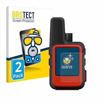 Afbeelding van BROTECT (2 Stuks) Antireflecterende Beschermfolie voor Garmin inReach Mini Anti Glare Screen Protector, Mat, Ontspiegelend
