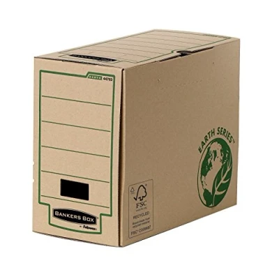 Afbeelding van Fellowes Bankers Box 4470301 Earth Series archiefdoos (A4, 150mm) 20 stuks, bruin