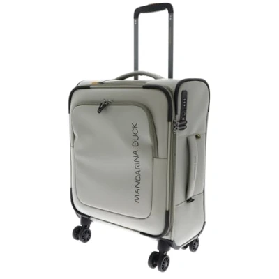 Afbeelding van MANDARINA DUCK Eco Coated Cabin Trolley Mud Kaki 55cm