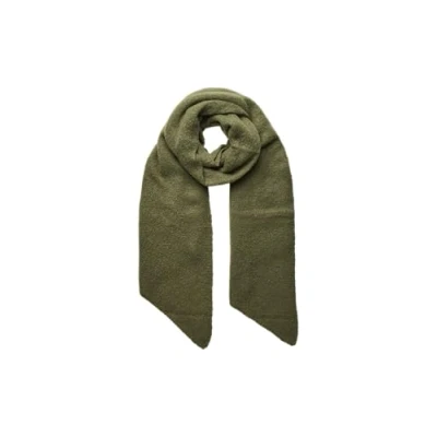 Afbeelding van Pieces Pcpyron Long Scarf Deep Lichen Green KAKI One Size