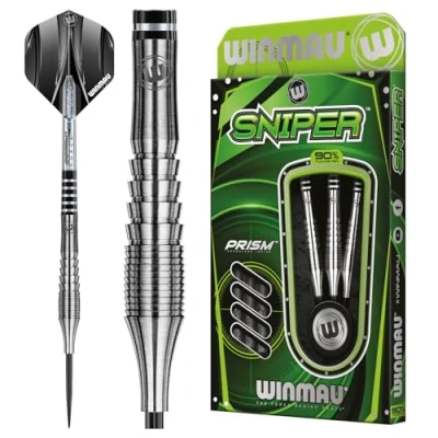Afbeelding van WINMAU Sniper: Steeltip Tungsten Dartpijlen Professioneel 21g