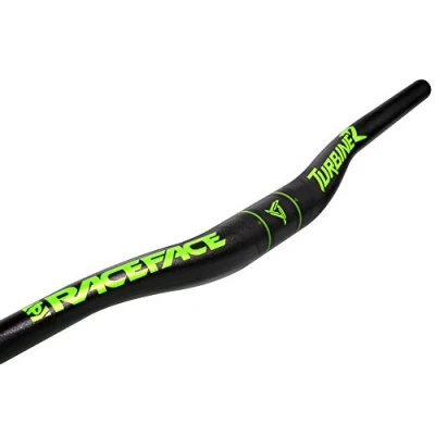 Afbeelding van Race Face Turbine R verhoogd stuur voor volwassenen, uniseks, 20 mm 35 x 800 mm, groen