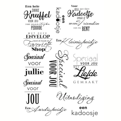 Afbeelding van Scrapbooking stempels, 11x16cm Nederlandse Clear Postzegels Scrapbook Papier Craft Stempel Stijl 2