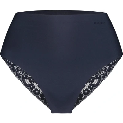 Afbeelding van ten Cate Basics high waist brazilian met kant dark navy voor Dames Maat XL
