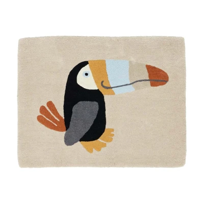 Afbeelding van OYOY Toucan vloerkleed 70x90 cm Clay