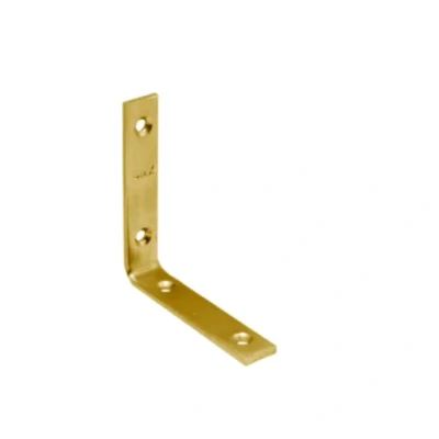 Afbeelding van Stoelhoek Geel Verzinkt 100 x 20 mm Doos stuks