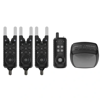 Afbeelding van Sonik Gizmo 2 Alarm Set 3+1 + Bivvy Lamp
