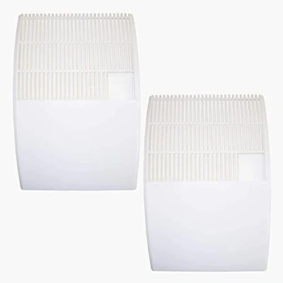 Afbeelding van Luchtbevochtiger verdamper set van 2 voor bevestiging aan de radiator + 8 speciale fleece inzetstukken, ruimtes tot 20 m², verdamper, diffuser A1649