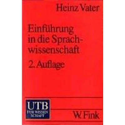 Afbeelding van Einführung in die Sprachwissenschaft