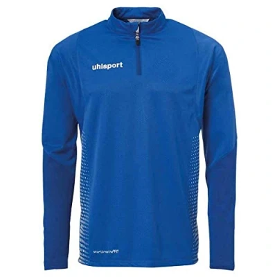 Afbeelding van Uhlsport Score 1/4 Zip Top Kind Azuur Blauw Wit Maat 152
