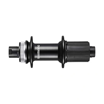 Afbeelding van Shimano Cassettenaaf 10/11v zw Disc CL 32gt 142x12mm steekas