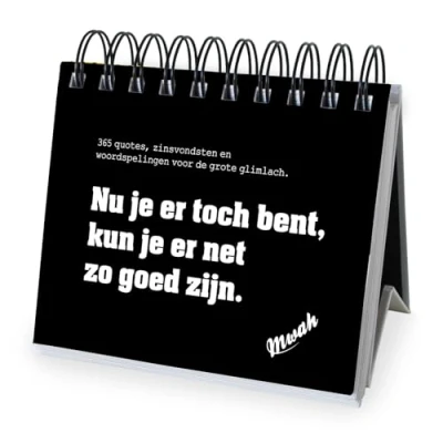 Afbeelding van 365 dagen cadeauboek Mwah (Hardback)