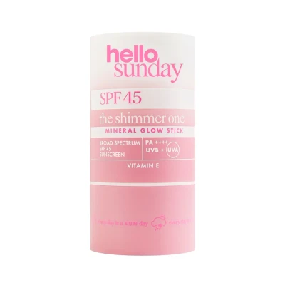Afbeelding van Hello Sunday Mineral GLOW Stick SPF45 Highlighter The shimmer one, Maat: 20 g, one