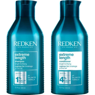 Afbeelding van Redken Extreme Length Shampoo 300ml + Conditioner bundel/set/pakket