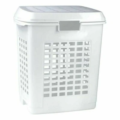 Afbeelding van Wasmand Wit 50 L (4 Stuks)