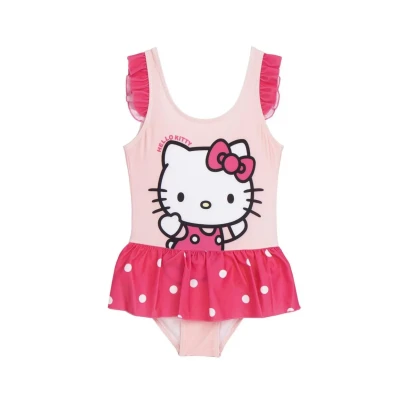 Afbeelding van Zwempak voor Meisjes Hello Kitty Licht Roze Maat 5 Jaar