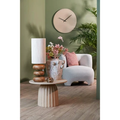 Afbeelding van Feelings Tafellamp Dencel Naturel/Crème Beige 67,00cm x 22,00cm