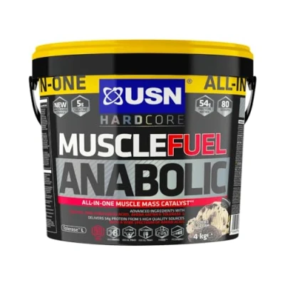 Afbeelding van USN Brandstof Anabole Magere Spier Gain Shake Poeder Koekjes en Crème, 4 kg MUS036
