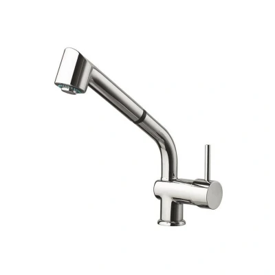 Afbeelding van Keukenmengkraan Sapho Rhapsody 1 hendel 22.5 cm met Uittrekbare Spray Chroom