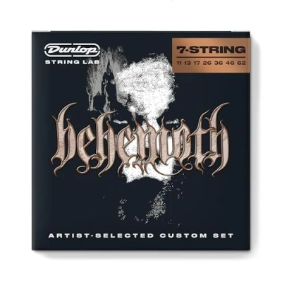 Afbeelding van Dunlop String Lab Behemoth BEHN1162 7 snarenset voor snarige elektrische gitaar